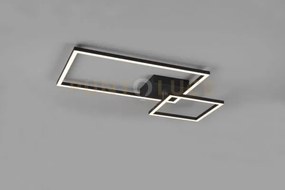 Padella plafoniera led 25w 3000lm, 4000k nera con snodo dimmerabile...