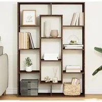 Libreria Rovere Marrone 102x29x143 cm in Legno Multistrato 3310304