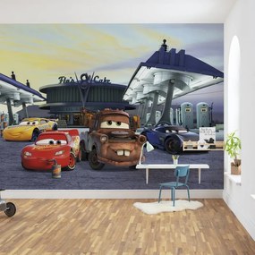 Fotomurale Cars station, multicolore 368 x 254 cm