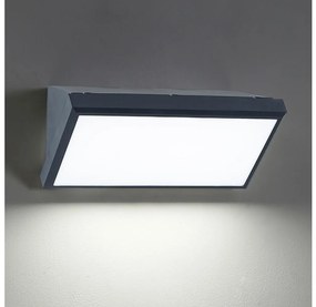 Brilagi - Applique da esterno TRIANGLE 1xE27/60W/230V antracite IP65