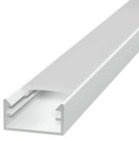 Profilo Mini 1m e 2m  Alluminio Bianco stretto solo 14mm per striscia LED Variante Lunghezza 1 Metro