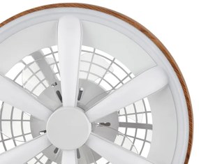 Brilliant - LED RGBW Ventilatore a soffitto dimmerabile GAIANO LED/24W/230V + +TC