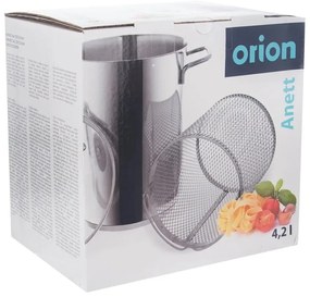 Pentola in acciaio inox con coperchio per induzione 4 l Anett - Orion