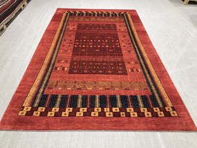 Loribaft Tappeto 400x240 Rosso (Iran) Annodato A Mano