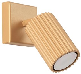 Sollux SL.1559 - Faretto da parete KARBON 1xGU10/10W/230V oro