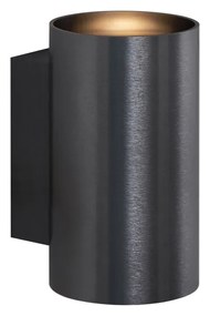 Applique moderna rotonda a 2 luci colore canna di fucile 50 mm - Sandy