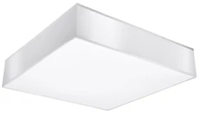 Plafoniera Quadrata da Soffitto in PVC 3xE27 HORUS 45 White da interno Colore del corpo Bianco