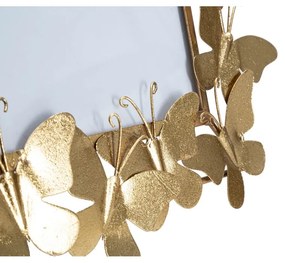 Cornice in metallo color oro 35x38 cm Butterfly - Mauro Ferretti