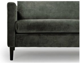 Divano in velluto grigio verde 220 cm Adagio - Scandic
