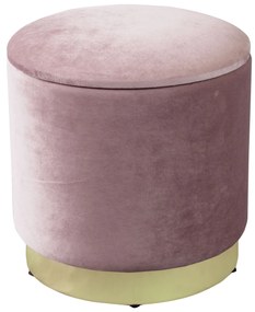 LARA - pouf rotondo in velluto