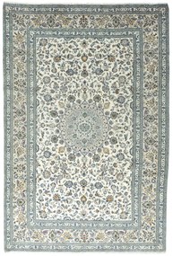 Kashan Tappeto 360 x 240 Beige (Iran) Annodato A Mano