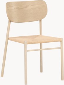 Sedia impilabile in metallo Polly
