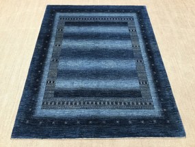 Loribaft Tappeto 160x200 Blu (Iran) Annodato A Mano