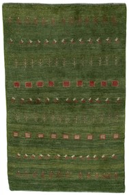 Gabbeh Tappeto persiano 80 x 130 Verde (Iran) Annodato A Mano