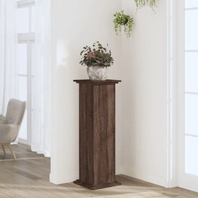 Supporto Per Piante Rovere Marrone 33x33x100 Cm İn Truciolato /