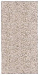 Tappeto Shaggy a Pelo Lungo Moderno Beige 100x200 cm