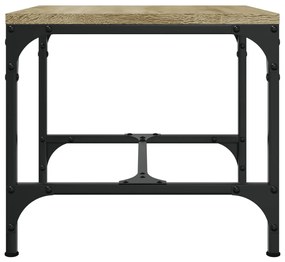 Tavolini 2pz Rovere Sonoma 40x40x35 cm in Legno Multistrato