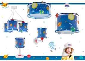 Dalber 41341N - Lampada LED per bambini PLANETS 1xG4/4W/230V blu