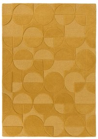 Tappeto in lana giallo 120x170 cm Gigi - Flair Rugs