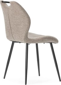 Set di 4 sedie da pranzo marrone chiaro Muli - Marckeric