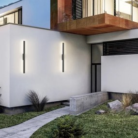 Brilagi - Applique da esterno LED LUNA LED/24W/230V 3000K IP65 antracite