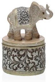 Scatola-Portagioie Versa Elefante Resina 9,5 x 15 x 11 cm
