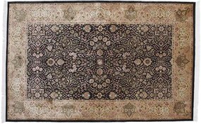 Tabriz Tappeto 140 x 220 Rosa (Pakistan) Annodato A Mano