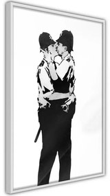 Poster Banksy: Kissing Coppers I