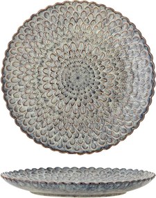 Set di piatti grigi in gres 4 pz ø 26,5 cm Katrina – Bloomingville