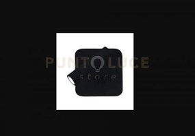 Applique in metallo verniciato nero plug led 6w + 3w faretto spot 3...