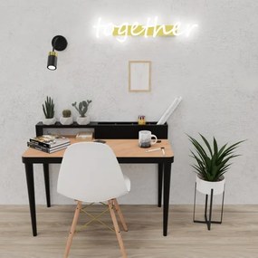 Lampada flessibile JOKER 1xGU10/8W/230V nero/oro