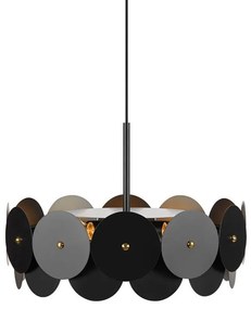 Plafoniera a sospensione nera , ø 53 cm Vegas - Markslöjd