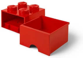 Scatola portaoggetti rossa con cassetto - LEGO®