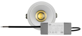 Faro LED Incasso 12W Foro Ø75mm IP65 CCT BRIDGELUX LED Bianco Variabile Colore Bianco Variabile CCT