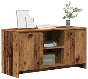 Mobile Porta Tv Legno Antico 102x37,5x52,5 Cm Legno Multistrato /