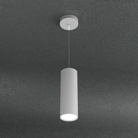 Sospensione Moderna Cloud Metallo Grigio 1 Luce Gx53 25Cm