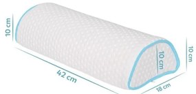 Cuscino ergonomico con imbottitura in memory foam 18x42 cm – Mila Home