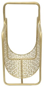 Portariviste in metallo color oro Trivola Glam - Mauro Ferretti