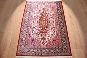 Ghom Tappeto persiano 100x140 (Iran) Annodato A Mano