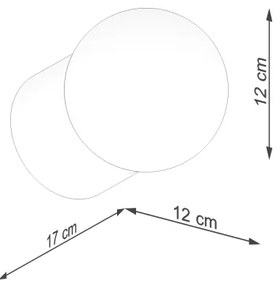 Sollux SL.1192 - Faretto da parete BOOMO 1xG9/8W/230V