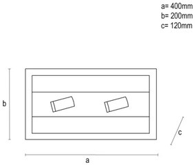 Plafoniera LED dimmerabile LED/50W/230V 3000-6500K nero + telecomando