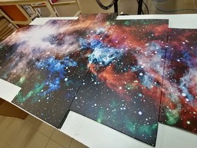Quadri 5 pezzi – Galassia infinita