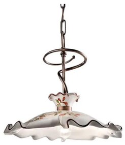 1-light pendant lamp Ferroluce Classic Milano C1127