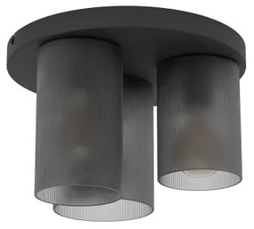 Eglo 901161 - Plafoniera COLOMERA 3xE27/40W/230V grigio