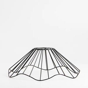 Paralume universale CURITIBA Ø 40 cm, nero