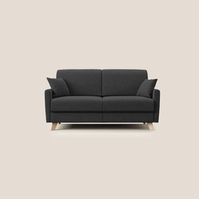 Edgar divano letto matrimoniale in tessuto felis impermeabile T03 antracite