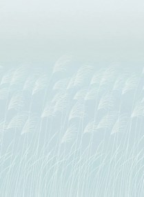 Harlequin Carta da parati panoramica Miscanthus - Sky/ Celestial