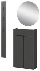 Set da corridoio antracite/naturale Ameca - Germania