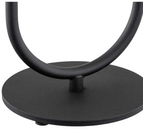 Argon 7072 - Lampada da tavolo FERRONE 2xE14/7W/230V nero/bianco/oro