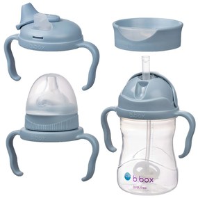 Set completo tazza 240 ml - blu chiaro